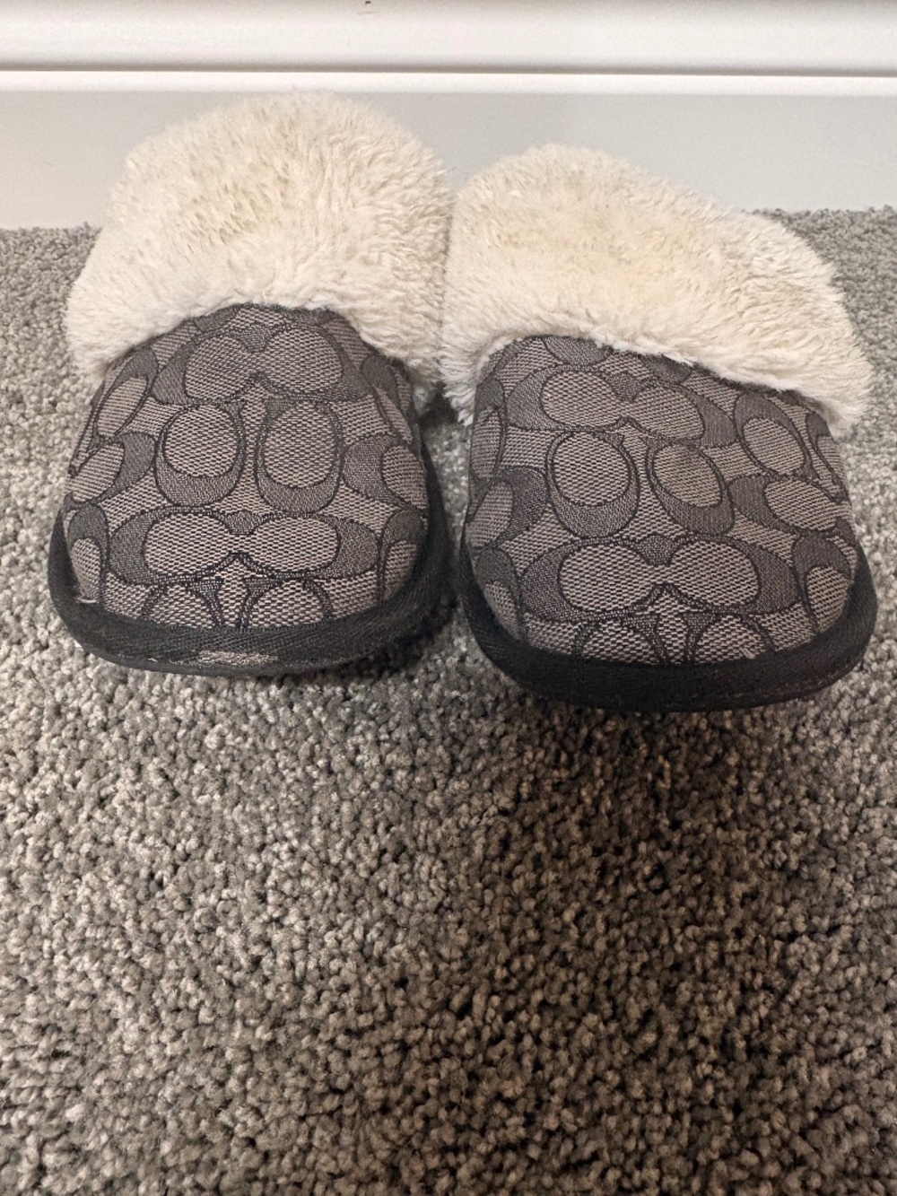 vintage coach slippers
